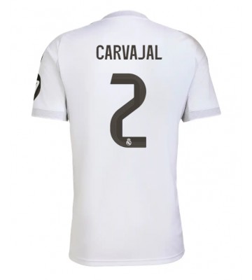 Real Madrid Daniel Carvajal #2 Hjemmebanetrøje 2025-26 Kortærmet